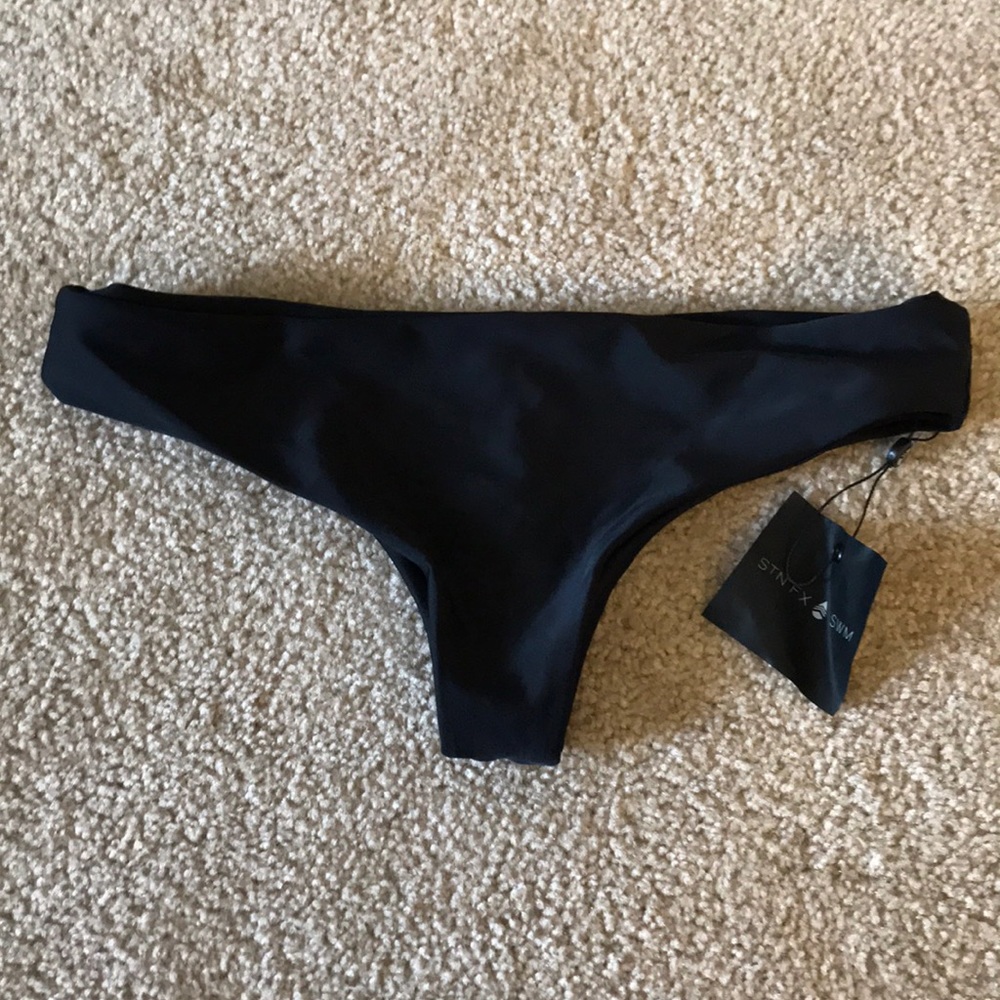 Stone Fox Swim Black Bottoms
